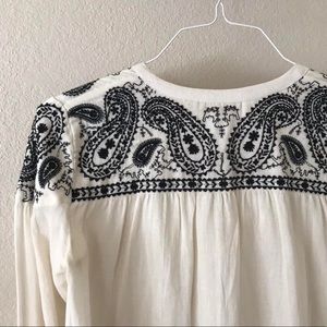 Zara Embroidered Top